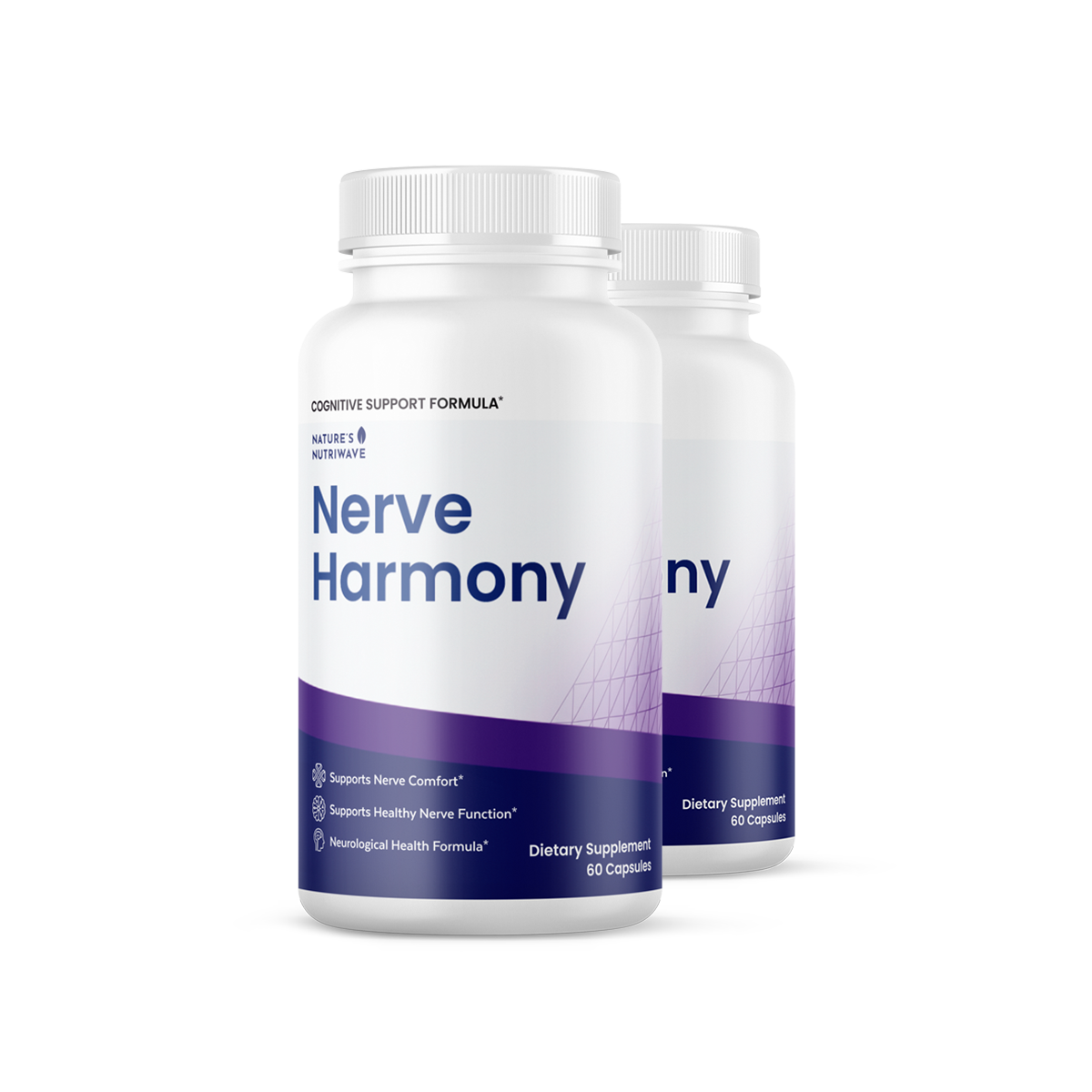 NerveHarmony 2 bottle package — nerve and cognitive support